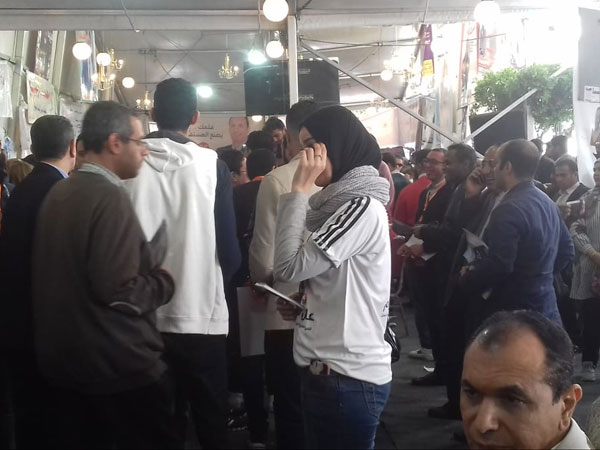 طلاب الجامعات يتصدرن المشهد الانتخابي في "الصحفيين"