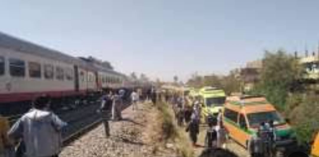 إحالة 7 متهمين في حادث قطاري طهطا للمحاكمة