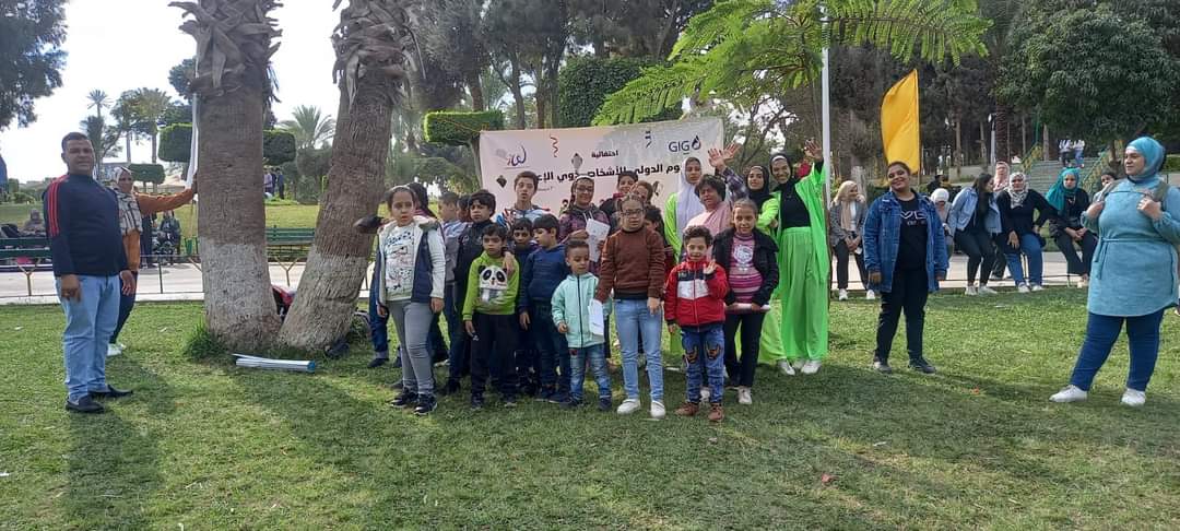 بالصور ..بسمة أمل ولقاء يحتفلان باليوم العالمى لذوى الاحتياجات بالقاهرة