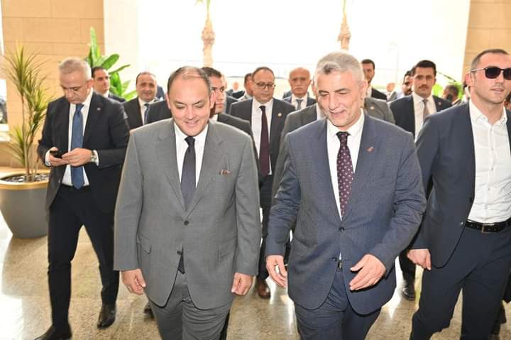 وزير التجارة والصناعة يستقبل نظيره التركى بمقر الوزارة بالعاصمة الإدارية الجديدة