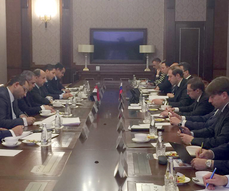 مصر تستضيف الدورة الثانية عشر للجنة المصرية الروسية المشتركة للتعاون التجارى والصناعى