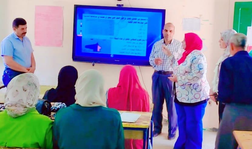 وكيل تعليم القناطر الخيرية تتابع المجموعات المجانية لطلبة الشهادتين الإعدادية والثانوية 