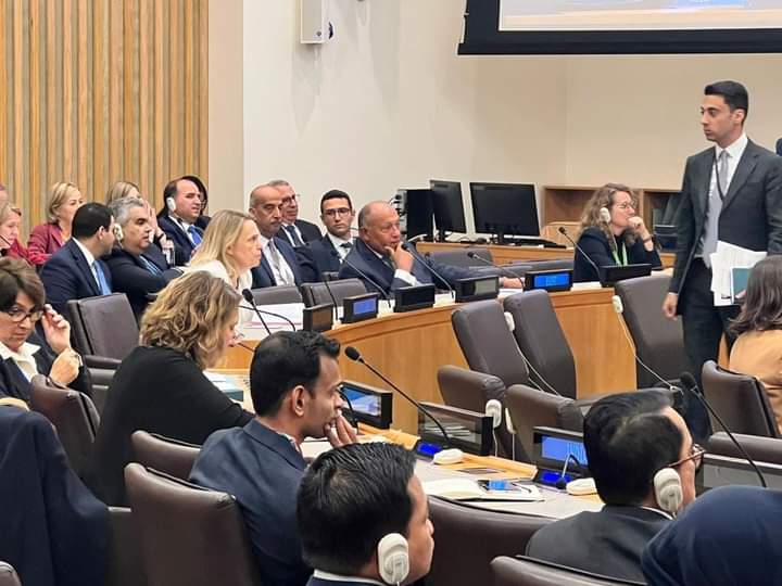 وزير الخارجية سامح شكري يُشارِك في الاجتماع الوزاري الخاص بدعم وكالة الأونروا في نيويورك