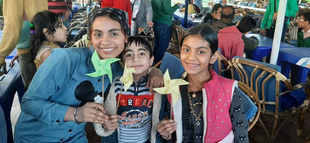 بالتعاون مع جامعة القاهرة  ثقافة الجيزة تشارك في احتفالية "يوم اليتيم" بنادي الترسانة