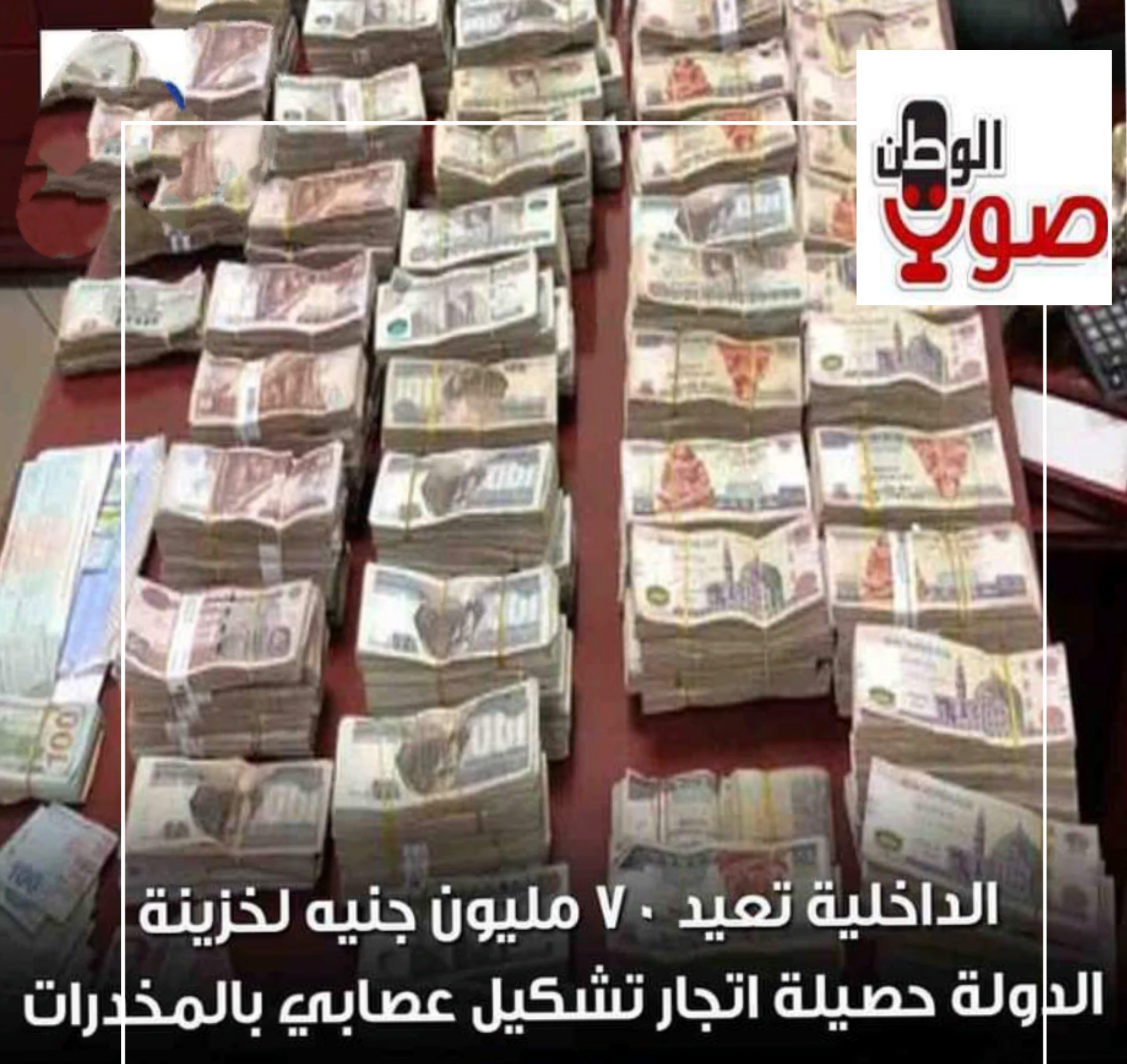 وزارة الداخلية ..تضبط تشكيل عصابي للمخدرات ومصادرة ممتلكات تقدر ب٧٠ مليون جنيه