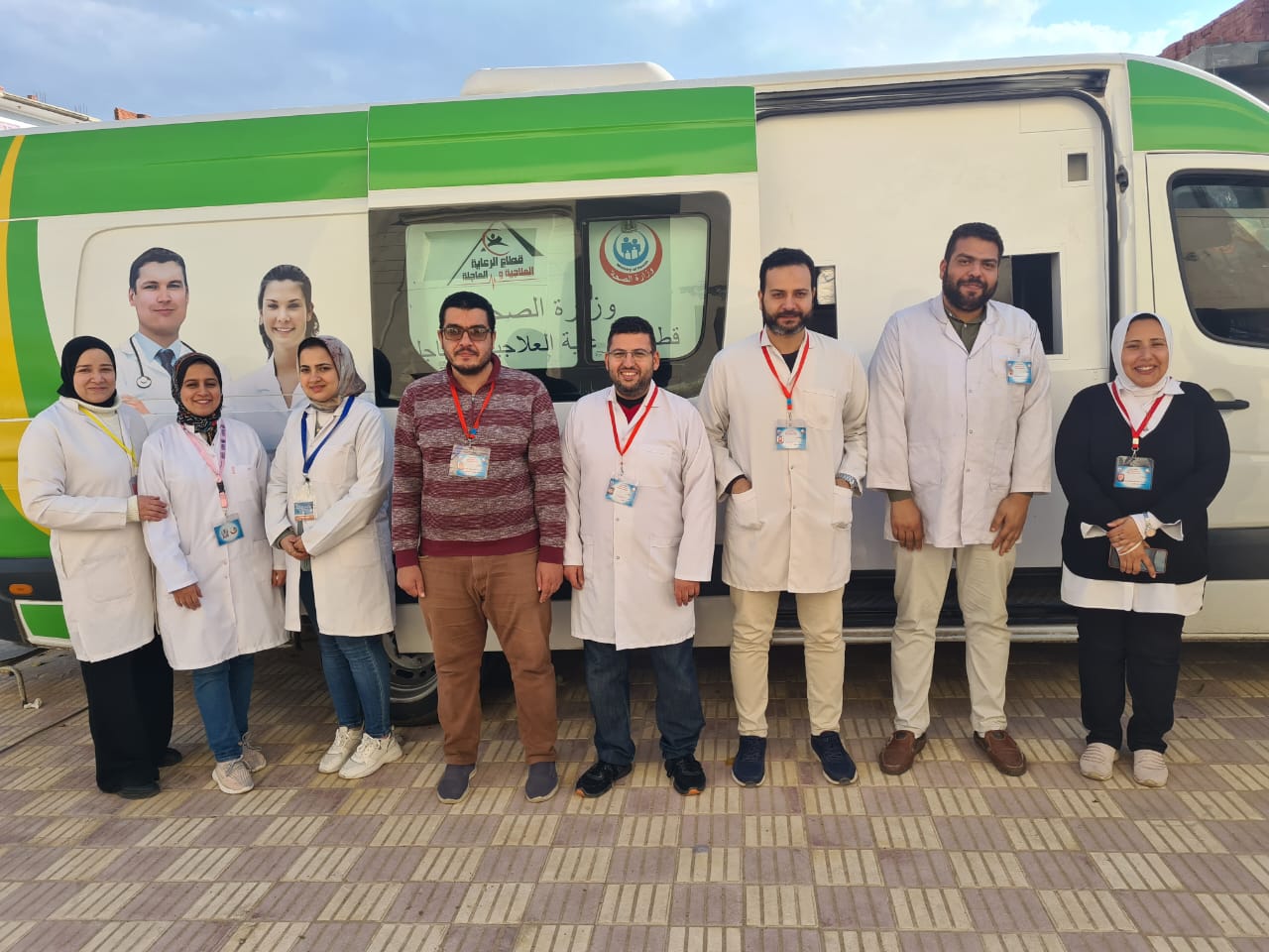 صحة البحيرة...الكشف على 1320 مواطنًا بقافلة طبية مجانية لخدمة أهالى قرية 19
