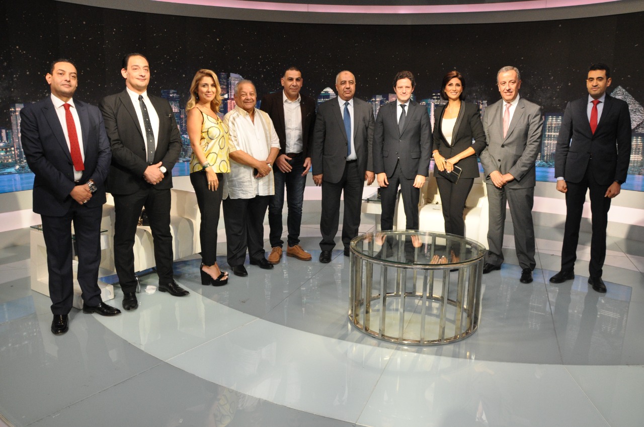 وزير الإعلام اللبنانى يزور مدينة الإنتاج الإعلامى