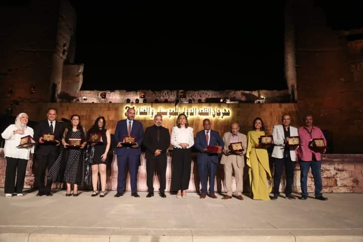 وزيرة الثقافة تفتتح الدورة 31 من "مهرجان القلعة الدُولي للموسيقى والغناء" وتُكرم نُخبة من المبدعين