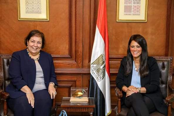 رانيا المشاط و تلتقي المديرة الإقليمية لليونيسيف في الشرق الأوسط وشمال أفريقيا