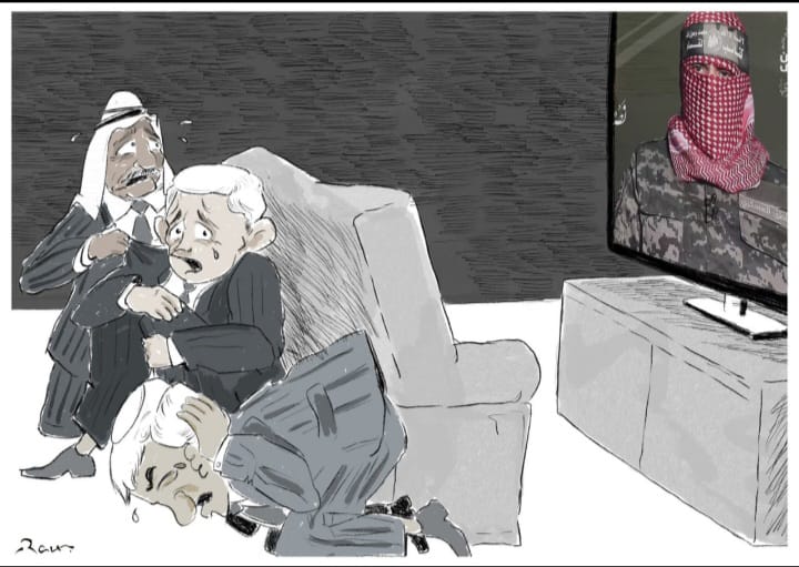 ملحمة طوفان محور غزة . . سأكتب إسمك علي الرمال بصمود المقاومة