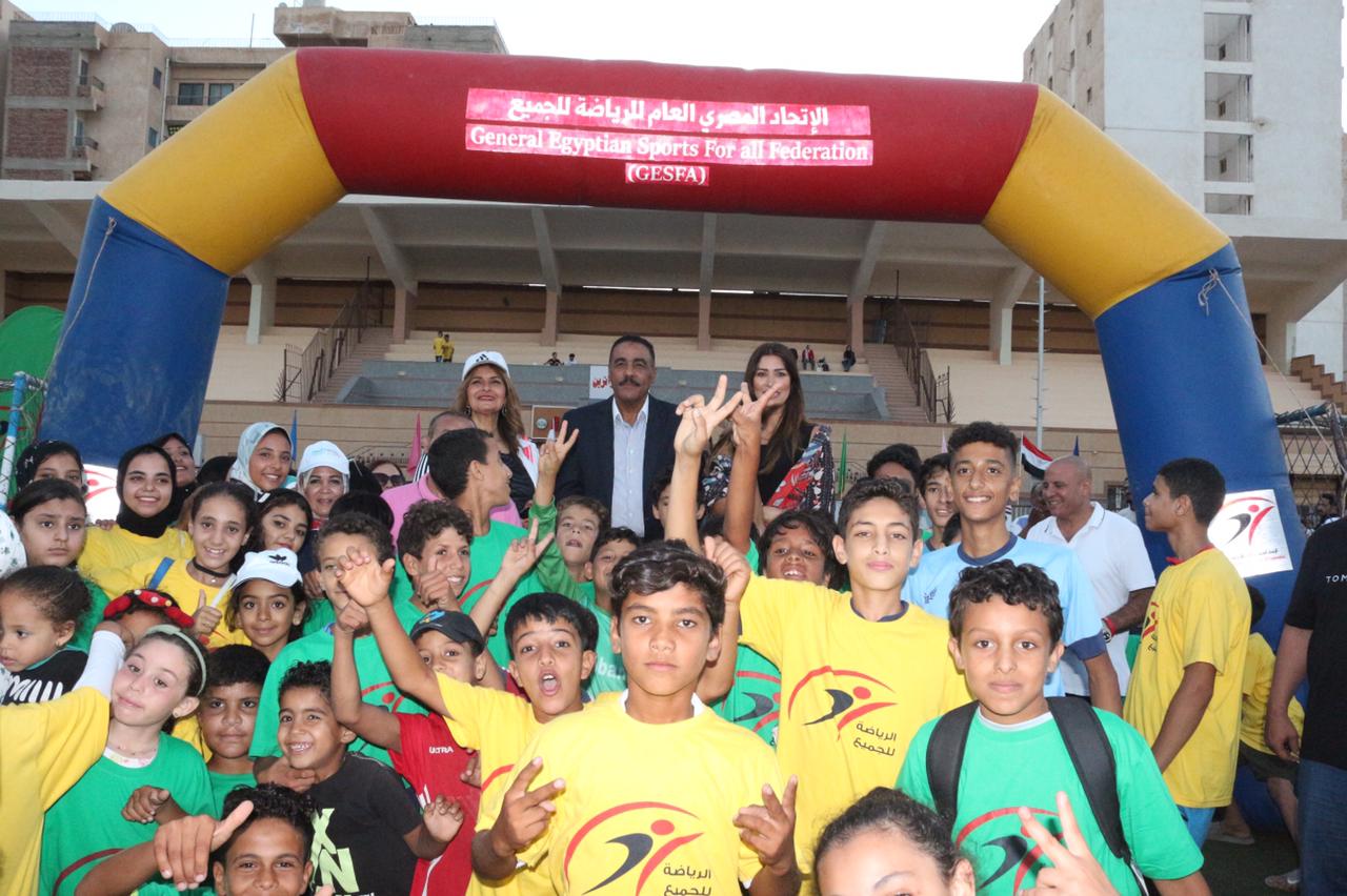 بالصور: مطروح تتزين بمهرجان الرياضة للجميع
