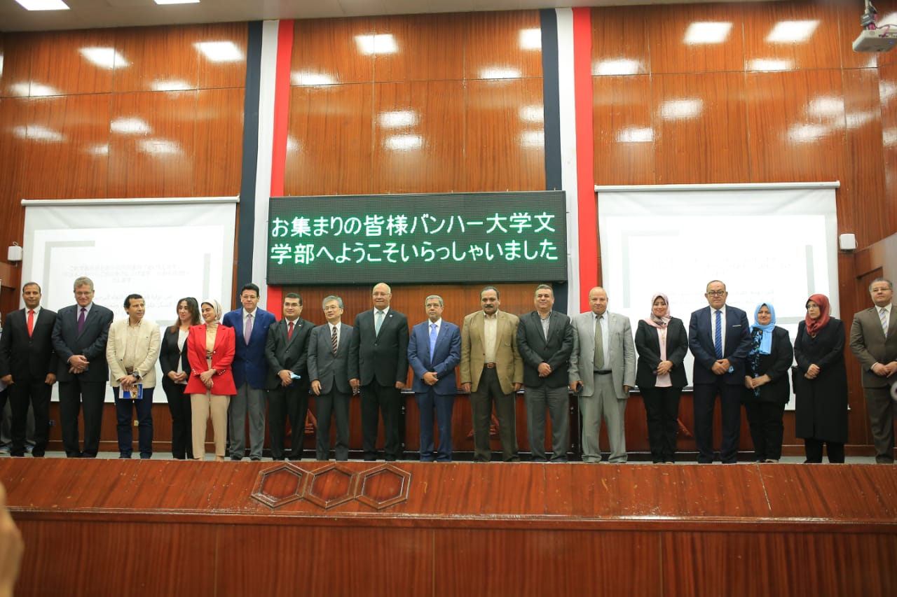 رئيس جامعة بنها يستقبل السفير الياباني بالقاهرة لبحث سبل تعزيز التعاون بين الجانبين