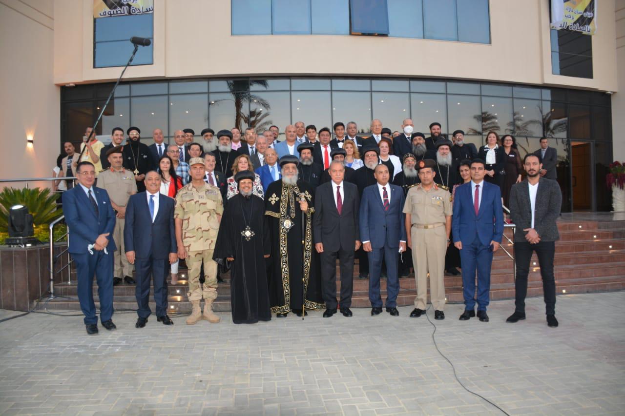 قداسة البابا تواضروس الثاني ومحافظ القليوبية يفتتحان بيت "سان مارك" التابع لـ"شبرا الخيمة" 