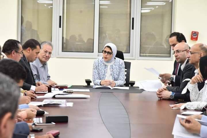 وزيرة الصحة تشدد على الانتهاء من كافة التجهيزات في مواعيدها المحددة لبدء تطبيق منظومة التأمين الجديد يوليو المقبل