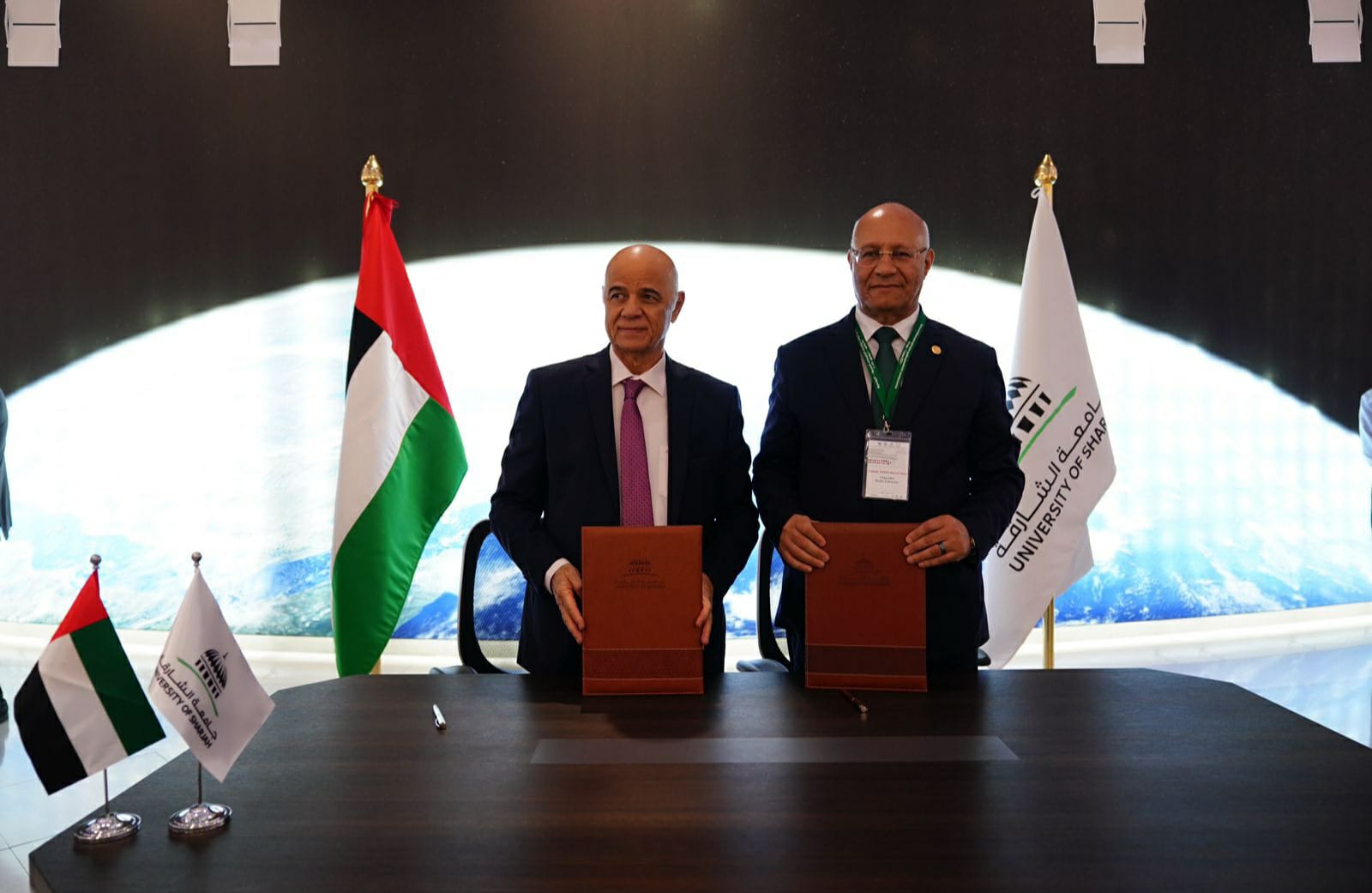 على هامش فاعليات المؤتمر الثالث لرؤساء الجامعات العربية والروسية : بروتوكول تعاون  بين جامعات بنها و الشارقة وبنها الأهلية