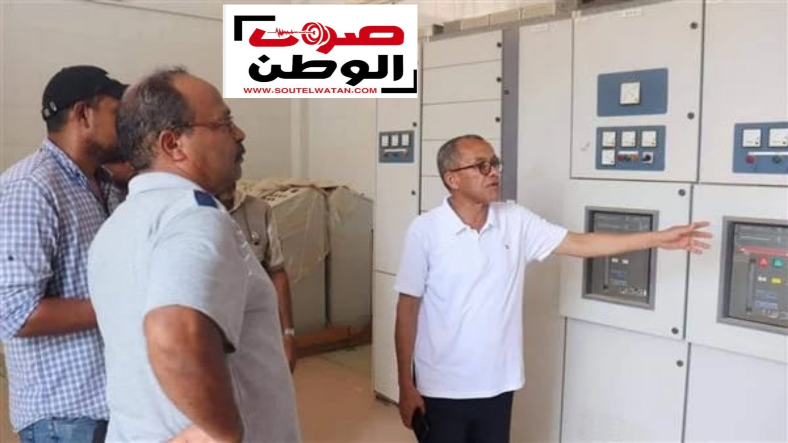 إصلاح كسر خط مياه "الكريمات الغردقة" بعد حدوث كسر مفاجئ للخط