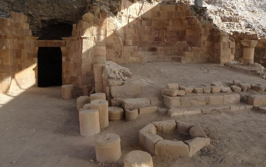 صورة نشرتها وكالة الأنباء الأردنية عن ديار النبى لوط