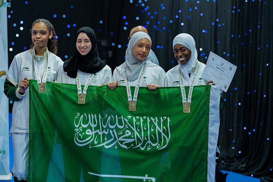 المملكة ترفع رصيدها إلى 22 ميدالية في دورة الألعاب العربية