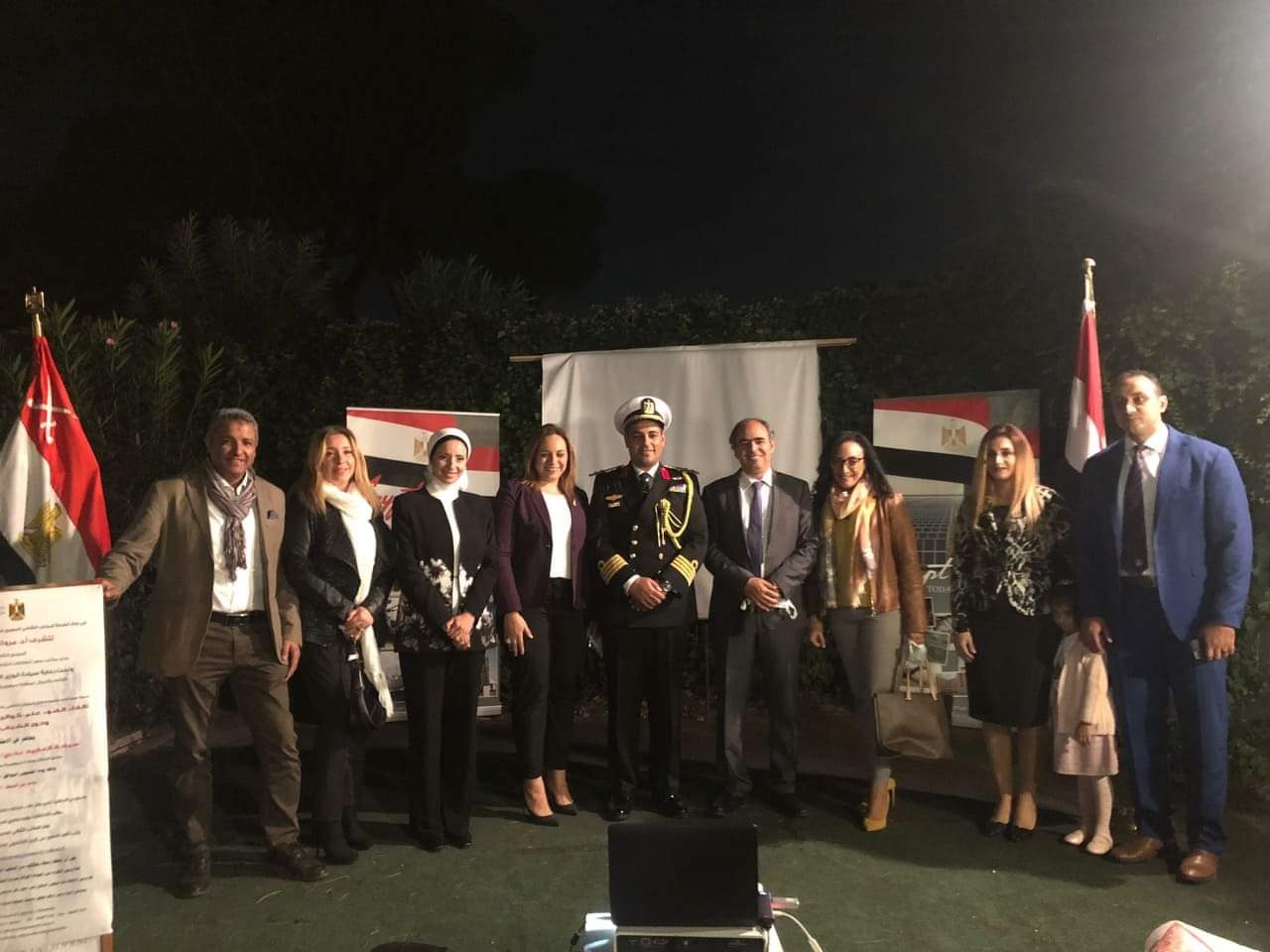 بالصور: ذكرى ملحمة عبور أكتوبر تتألق في سماء روما