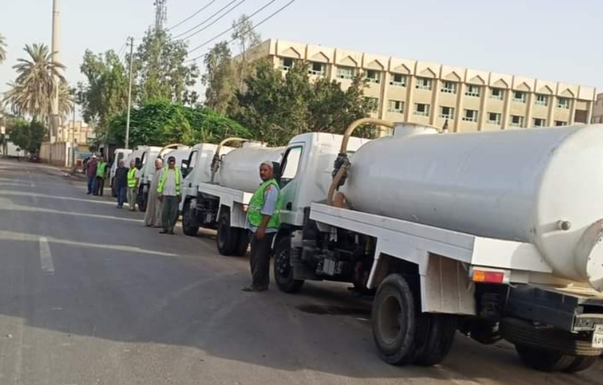 بلبع توجه باستعدادات البحيرة لمواجهة تقلبات الأحوال الجوية 