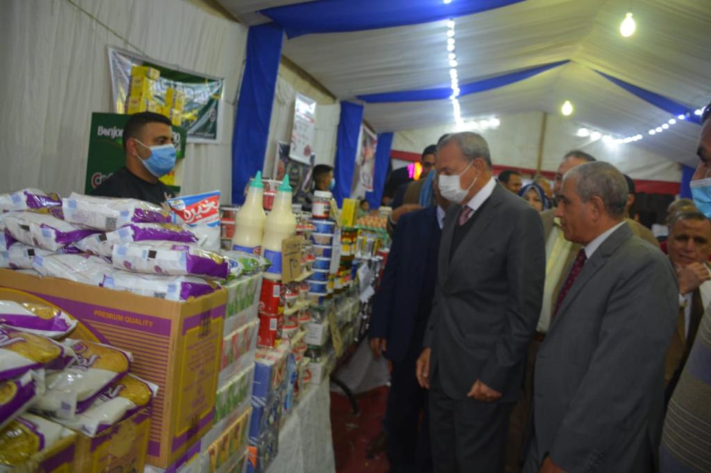 محافظ القليوبية يفتتح 5 معارض أهلا رمضان بمدن المحافظة لدعم المواطنين ومحاربه غلاء الأسعار وجشع التجار