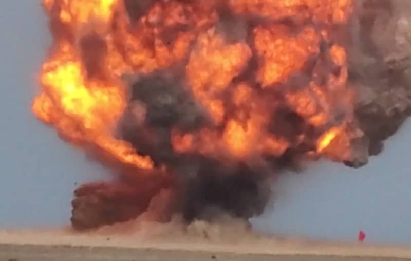 مسام يتلف 1063 قطعة غير منفجرة من مخلفات الحرب في باب المندب