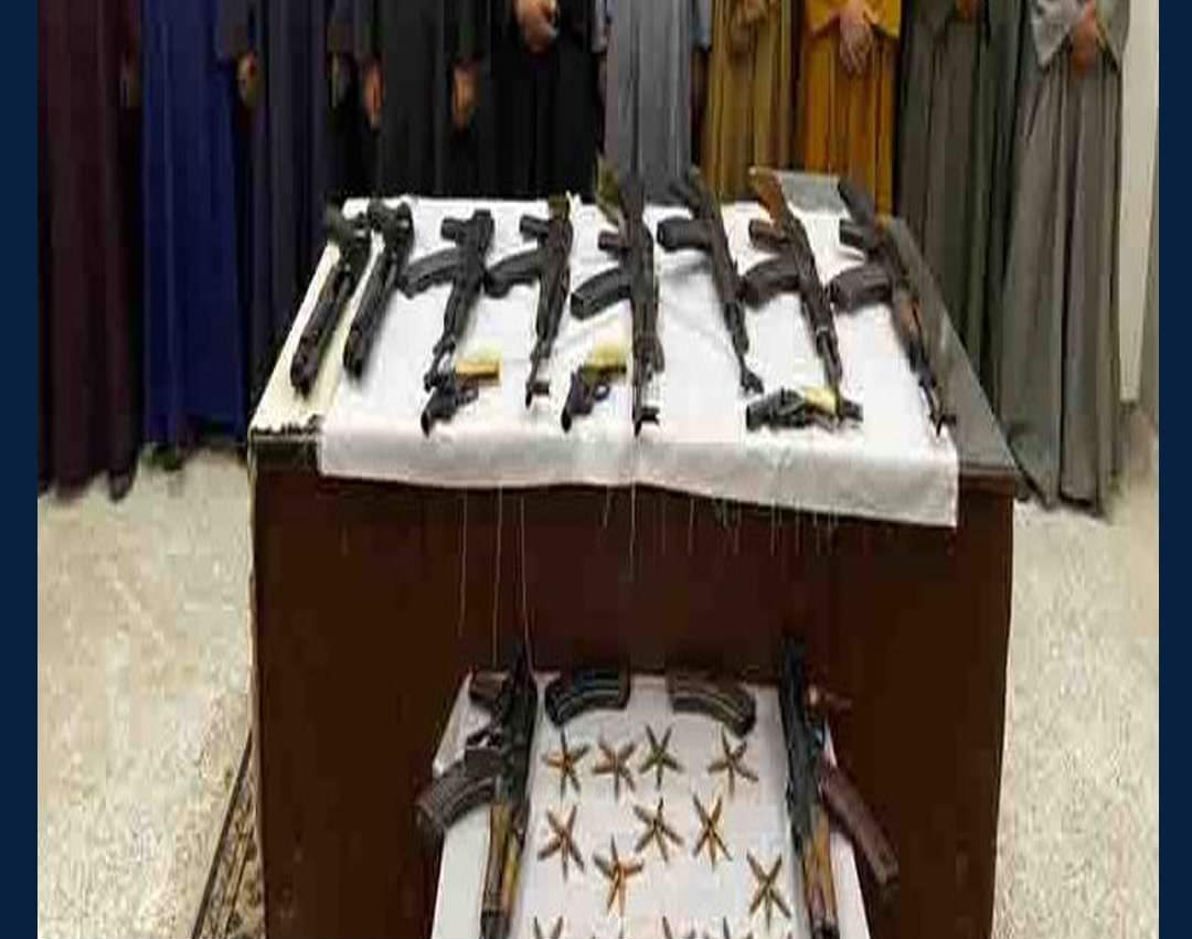 34 قطعة سلاح ناري، وحشيش حصيلة حملة أمنية علي 3 مديريات بأسيوط