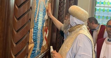 البابا تواضروس يدشن كنيسة الملاك بمدينة آلتنا الألمانية