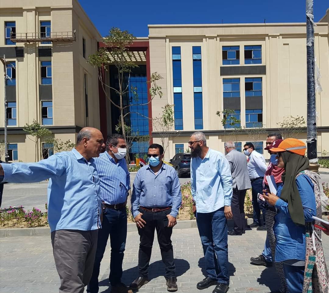 مسئولو "الإسكان" يتفقدون المشروعات المختلفة بمدينة المنصورة الجديدة