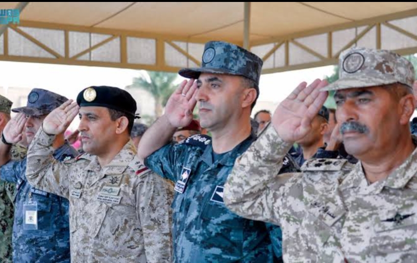 القوات البحرية تختتم مشاركتها في التمرين البحري الدولي المختلط متعدد الجنسيات (IMX/CE23)