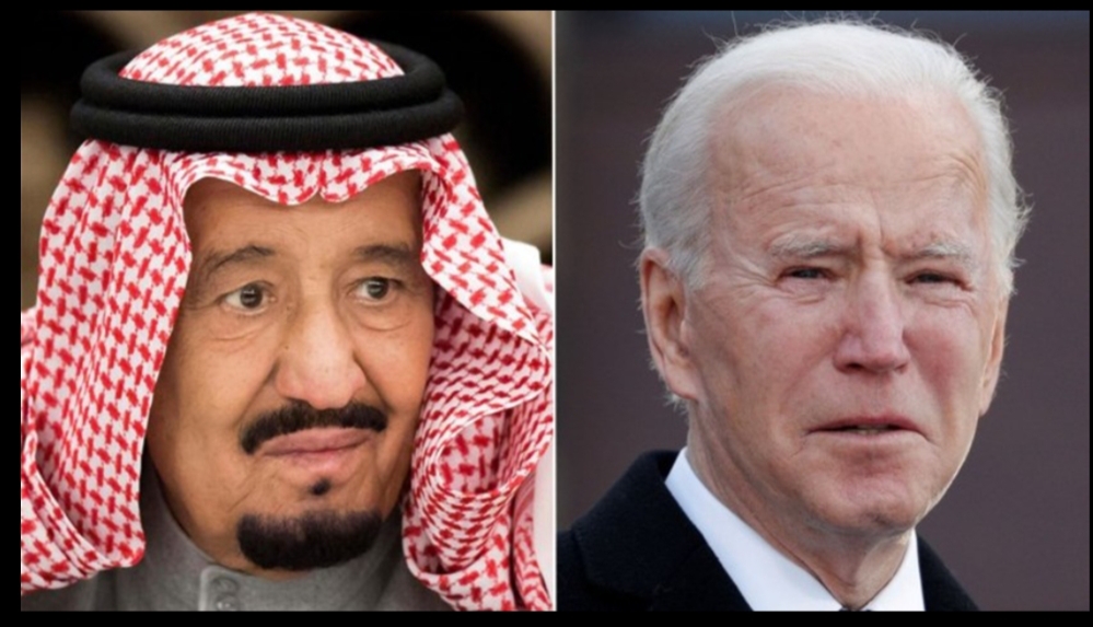 اتصال هاتفي بين بايدن والعاهل السعودي تحدثا بشأن إيران واليمن وإمدادات الطاقة