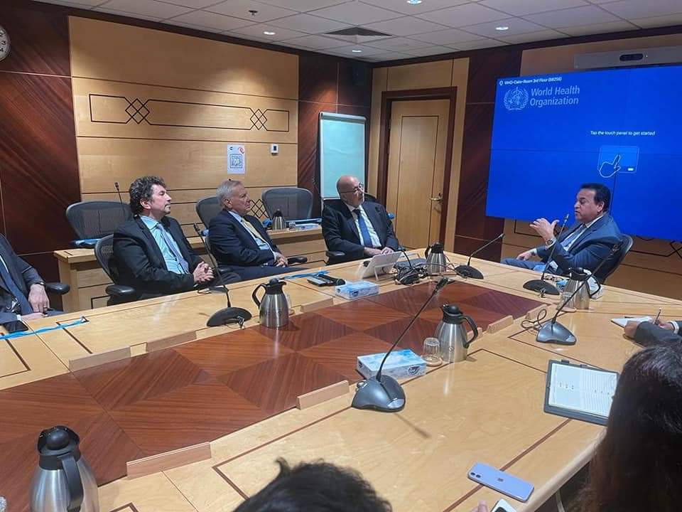 وزير الصحة يبحث مع ممثلي جامعة «جون هوبكنز» التعاون في تطوير وتحسين الخدمات الطبية المقدمة للمواطنين