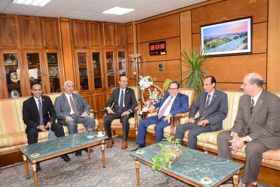 المستشار الإقتصادى لمنظمة السياحة بالأمم المتحدة في ضيافة جامعة أسيوط