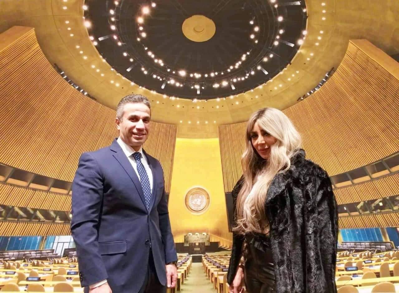 الأمم المتحدة تُكرم العميد محمد سمير والإعلامية إيمان أبوطالب في ندوة النادي العربي بنيويورك "صور"