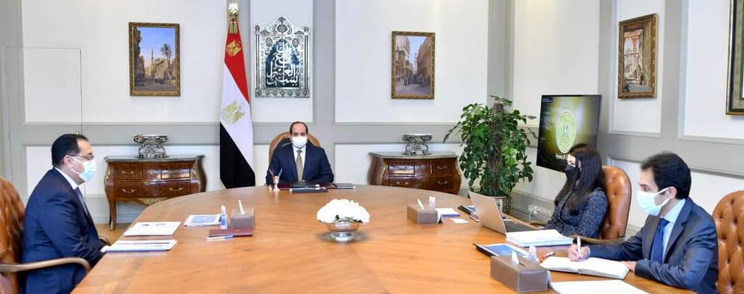 الرئيس السيسي يتابع استراتيجية الدولة للتعاون مع الشركاء الدوليين في المشروعات القومية التنموية".