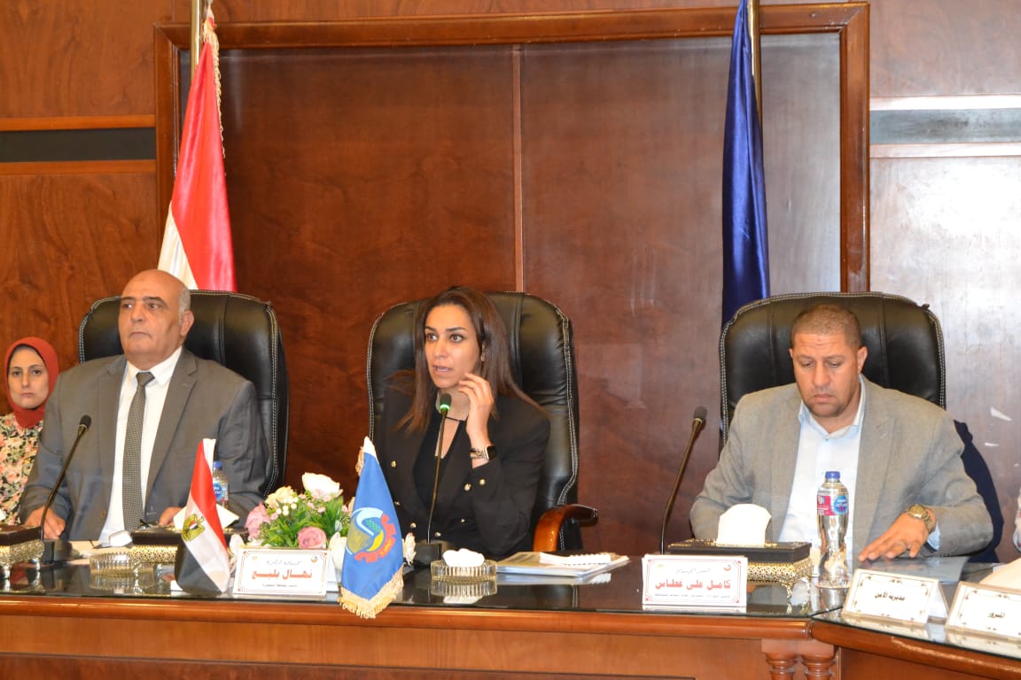 بلبع....ضرورةالتصدى لظاهرة التعديات بالبناء المخالف بكافة أنواعه