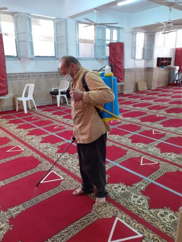 بالصور: الأوقاف تواصل حملتها الموسعة لنظافة وتعقيم المساجد خلال شهر رمضان على مستوى الجمهورية