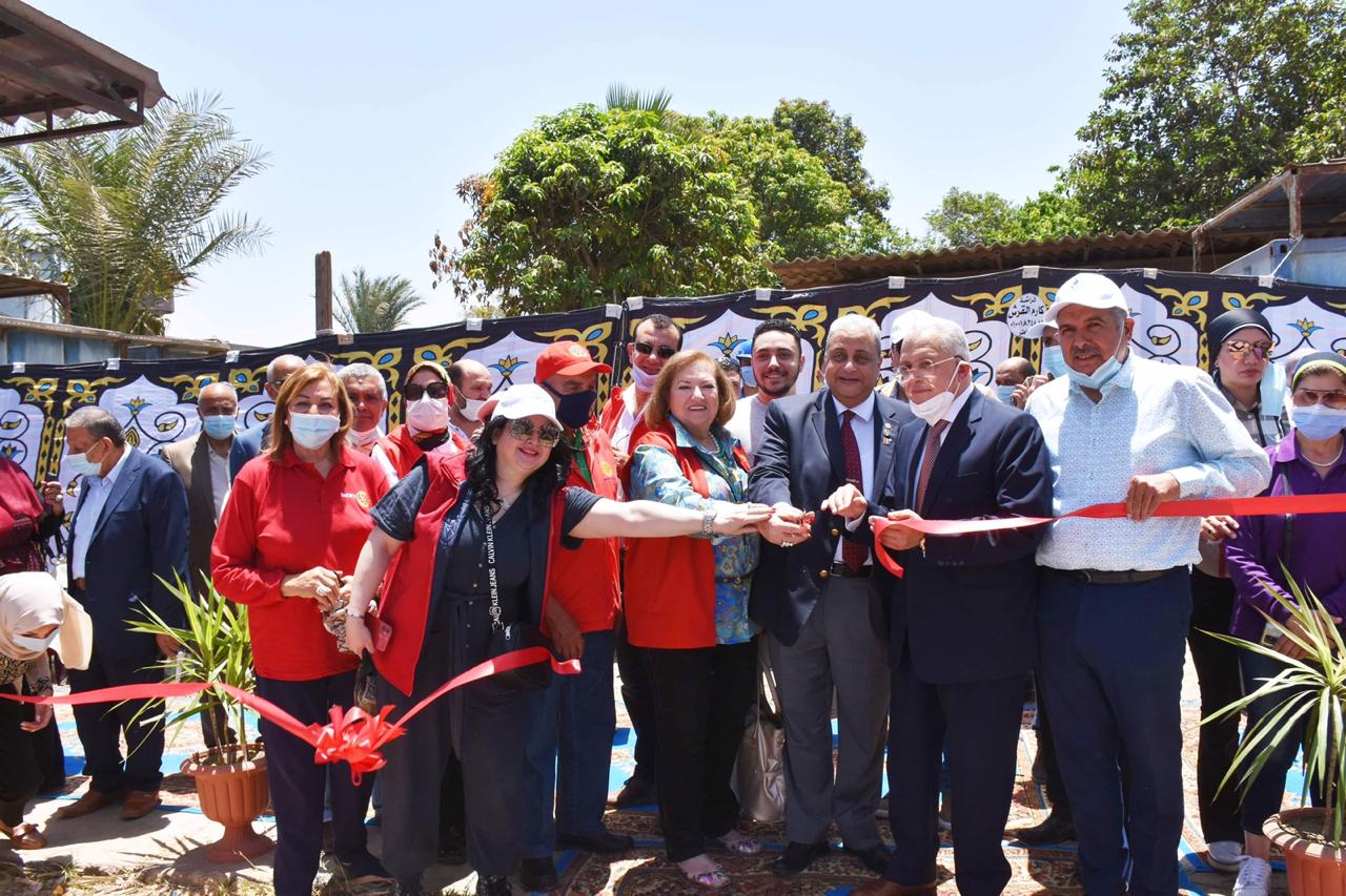 مياه القليوبية تشغيل وحدة ترشيح طبيعي لمياه الشرب بالقناطر الخيرية