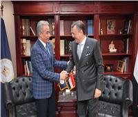 وزير السياحة يستقبل وزير القوى العاملة لبحث آليات التعاون ودعم المنشاءات السياحية