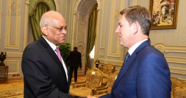 على عبد العال يلتقى وزير خارجية سلوفينيا وسفيرى الأردن وكوبا بمقر البرلمان