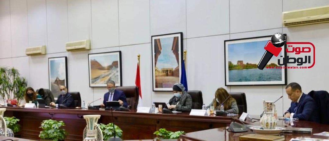 وزير السياحة والآثار يعقد اجتماعاً تنسيقياً لمناقشة الاستعدادات لاستضافة مصر للجنة الإقليمية للشرق الأوسط لمنظمة السياحة العالمية
