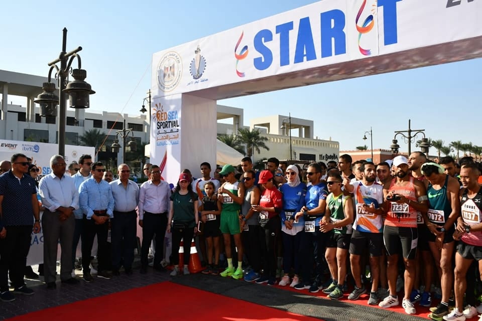 انطلاق ماراثون الغردقة للجري بمشاركة 1000 لاعب من 20 دولة
