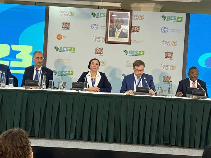 وزيرة البيئة والمنسق الوزاري ومبعوث مؤتمر المناخ COP27 تشارك في جلسة التكيف للقارة الأفريقية خلال مشاركتها في القمة الأفريقية للمناخ بنيروبي