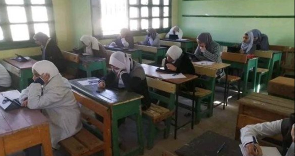 تسريب امتحان الجبر بامتحانات الشهادة الإعدادية بالقليوبية