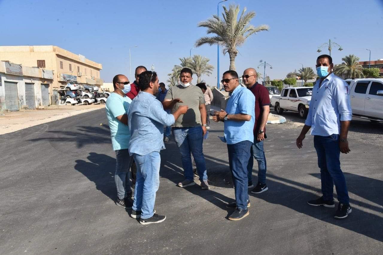 جولات تفقدية لمحافظ مطروح لمتابعة تنفيذ المشروعات التنموية بالمحافظة