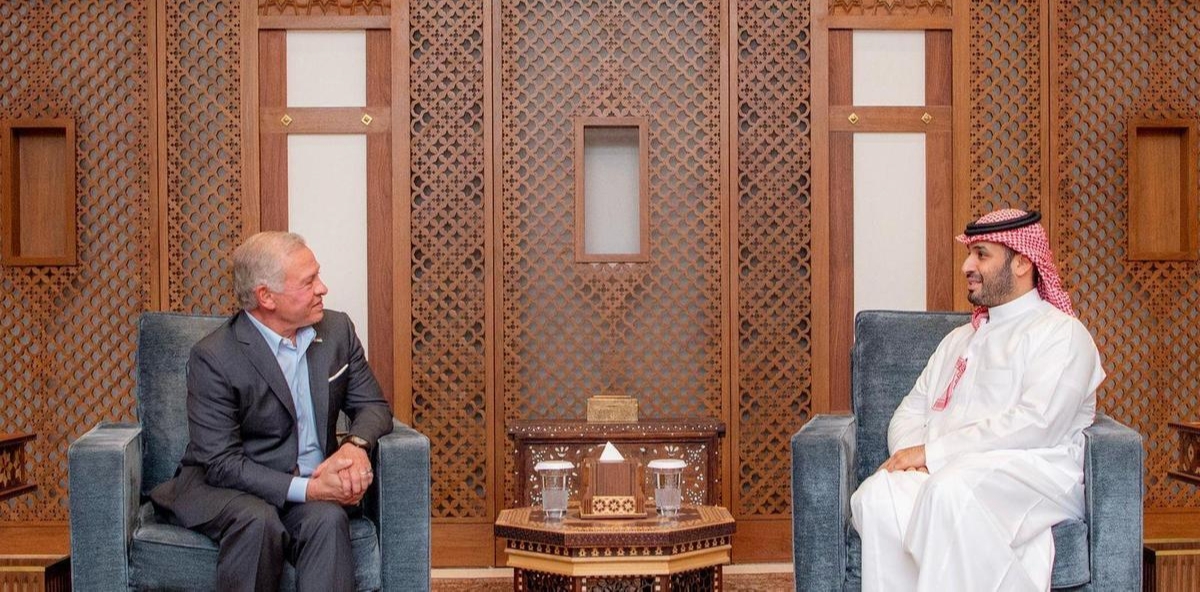 ولي العهد السعودي يبحث مع العاهل الأردني بـجدة الملفات المتعلقة بأمن واستقرار المنطقة