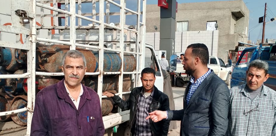 ضبط مستودع غاز قام بالتصرف فى 254 أسطوانة بالبحيرة