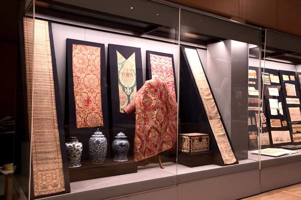 في يوم التراث العالمي افتتاح قاعة النسيج المصري بالمتحف القومي للحضارة المصرية  