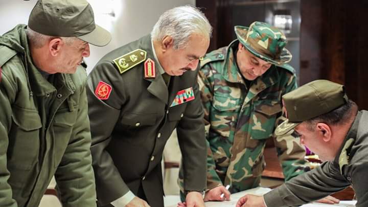 شاهد بالفيديو.. قذاف الدم ينشر معارك تحرير ترهونه في ليبيا