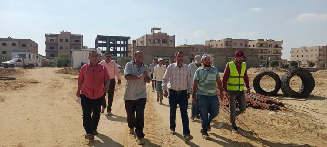 رئيس جهاز مدينة بدر يتابع أعمال تنفيذ ناد رياضى جديد على مساحة 106 آلاف م٢